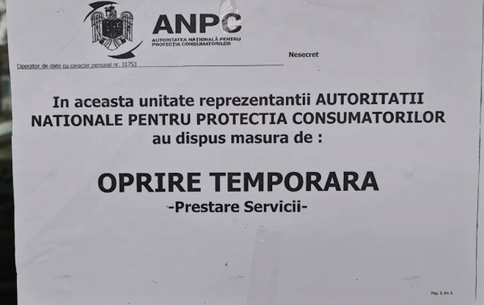 ANPC a dat amenzi de 4,3 milioane de lei după ce a controlat 1.600 de firme. Ce nereguli au găsit comisarii în magazine, restaurante și service-uri auto