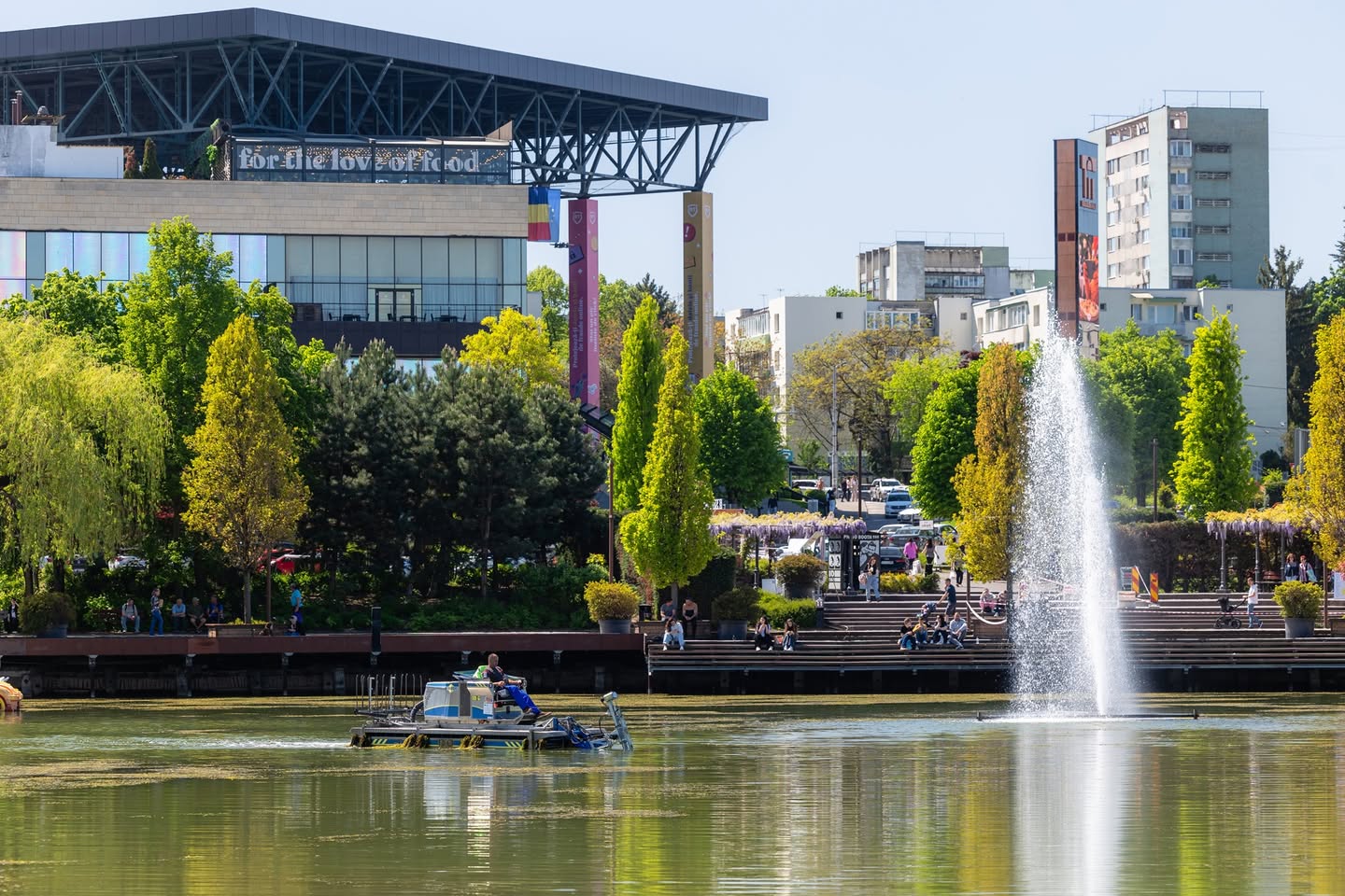 Au început lucrările la Lacul Gheorgheni din Cluj! Ce se întâmplă, concret, cu unul dintre cele mai cunoscute lacuri din oraș