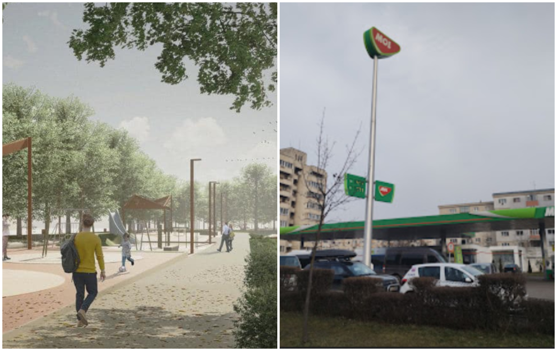 Cel mai așteptat parc din Mănăștur este blocat de o benzinărie. Emil Boc recunoaște că expropierea e cel puțin problematică: „Nu avem precedent în țară”