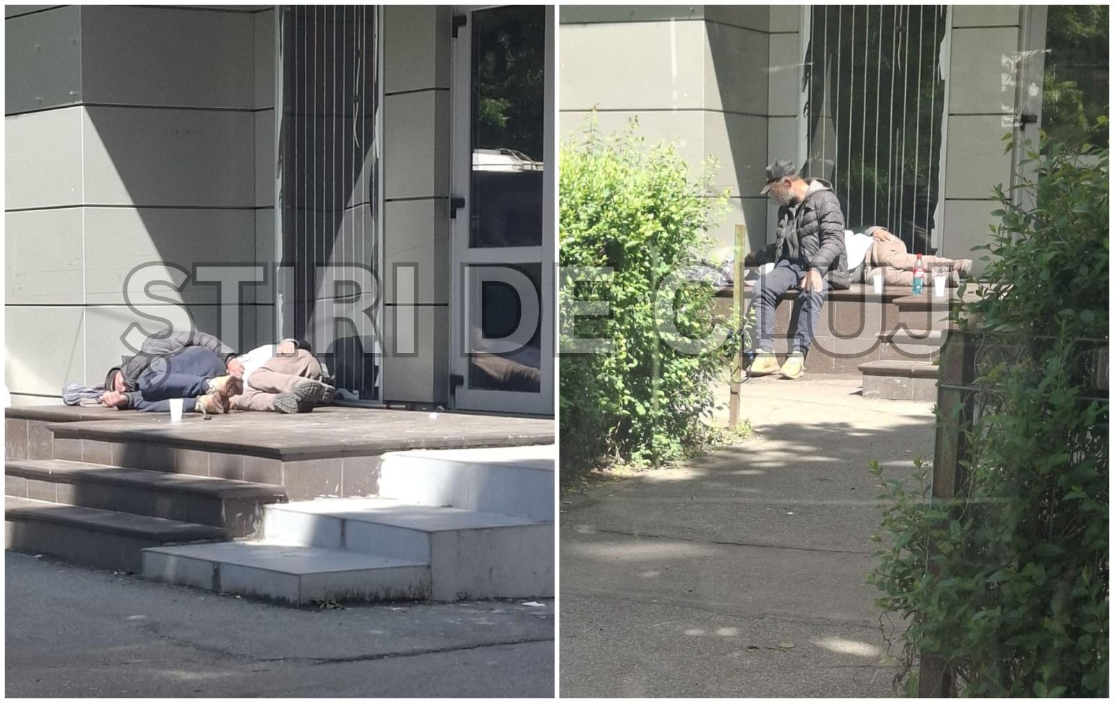 Clujenii se tem pentru siguranța lor, după ce un om al străzii a atacat o fată pe Aleea Godeanu. Gașca din care face parte e tot acolo: „Sunt periculoși!”