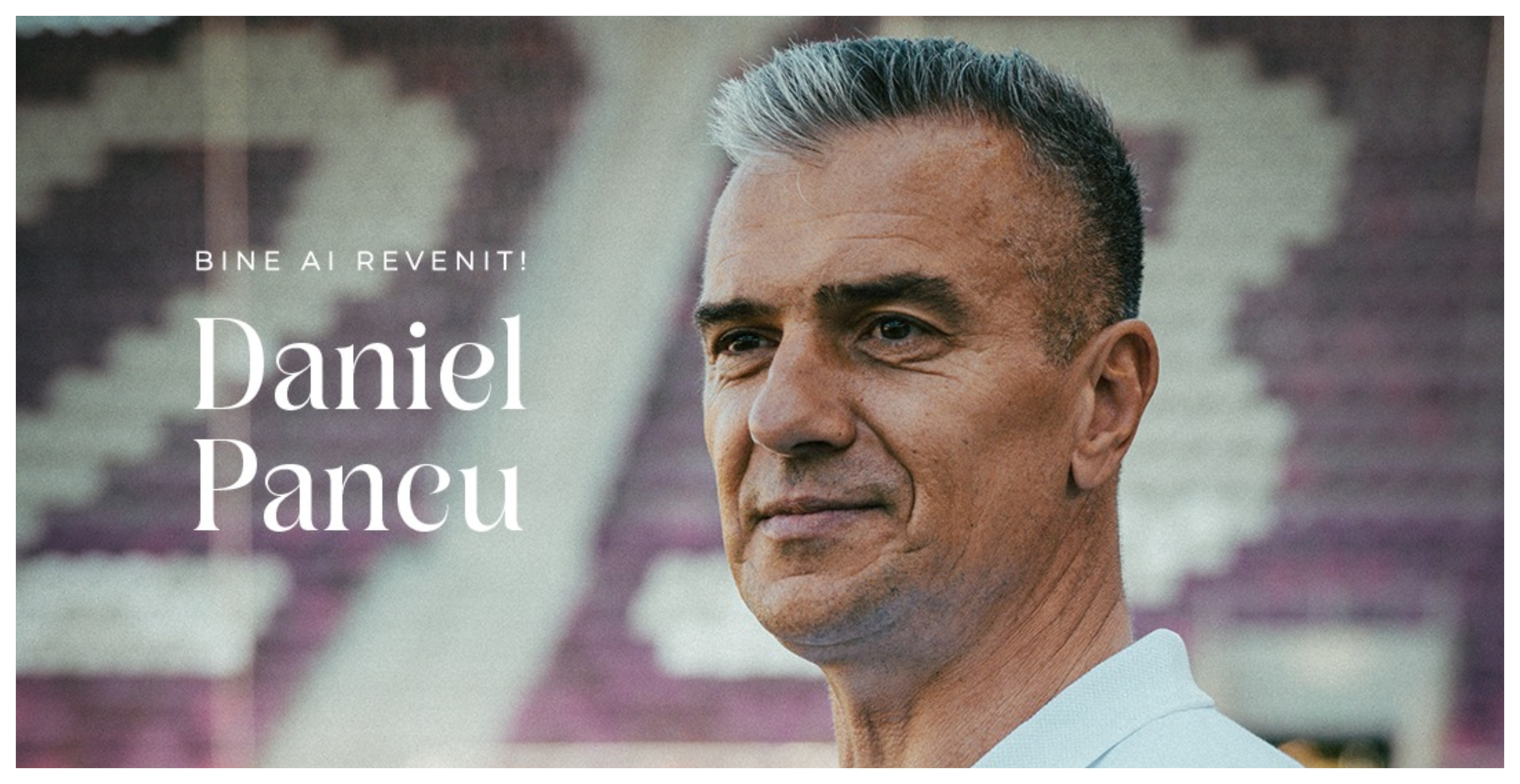 Daniel Pancu revine în forță după despărțirea de CFR Cluj: „Uniți suntem invincibili!”