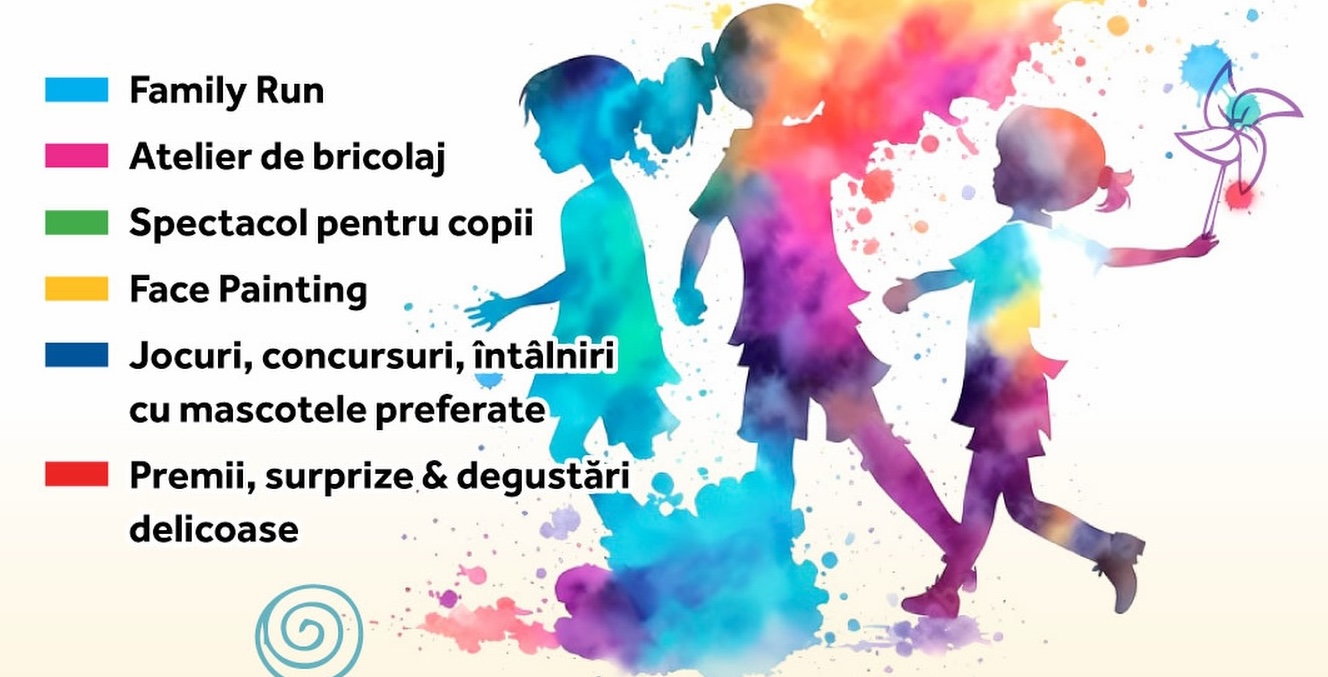 De Ziua Copilului, Urbano Shopping & Living din Florești pregătește o zi întreagă de activități: alergări, ateliere, spectacol și surprize pentru cei mici