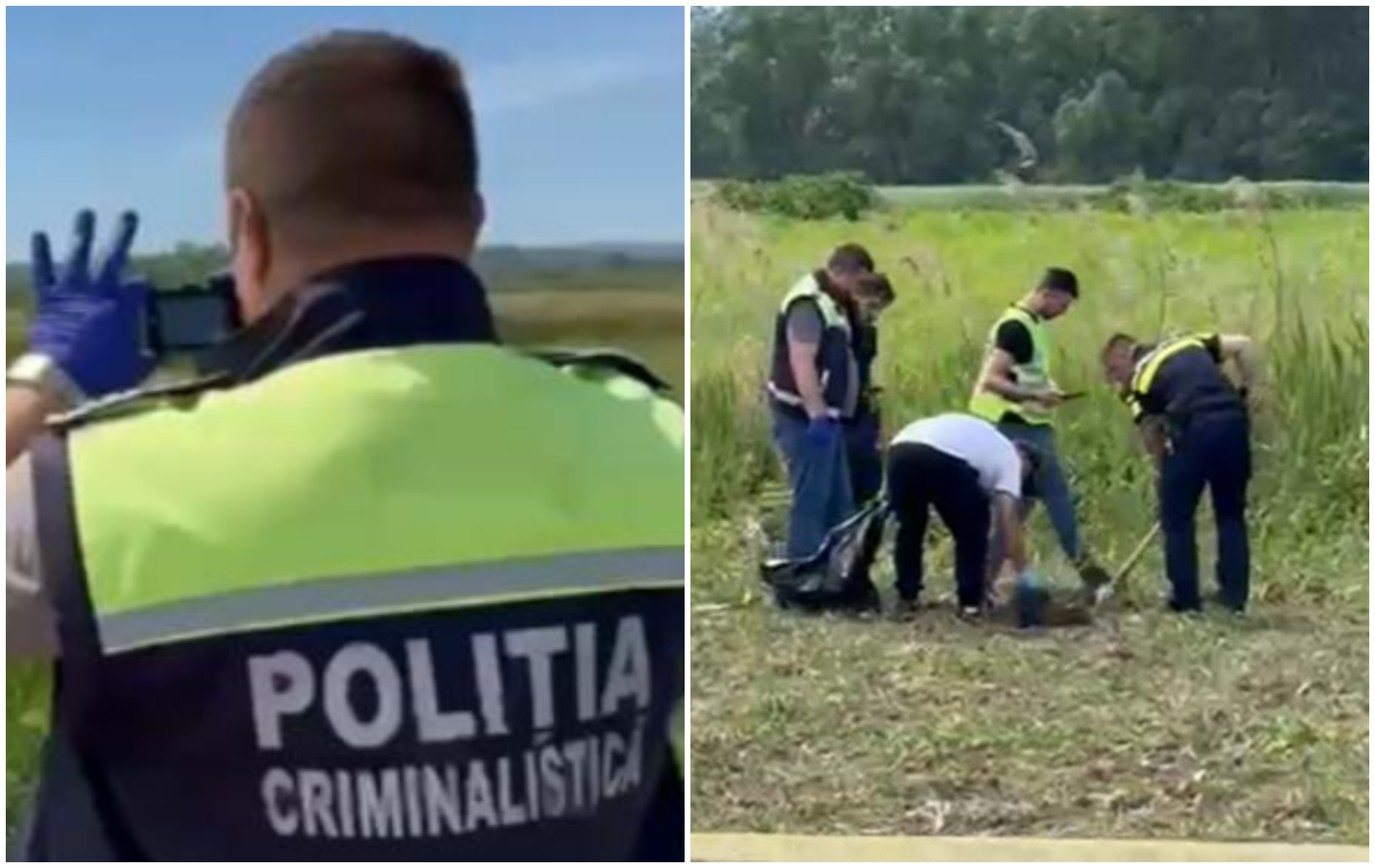 Descoperire șocantă pe câmp. Un fermier a găsit un craniu de om și un picior. La fața locului a ajuns o armată de polițiști și criminaliști