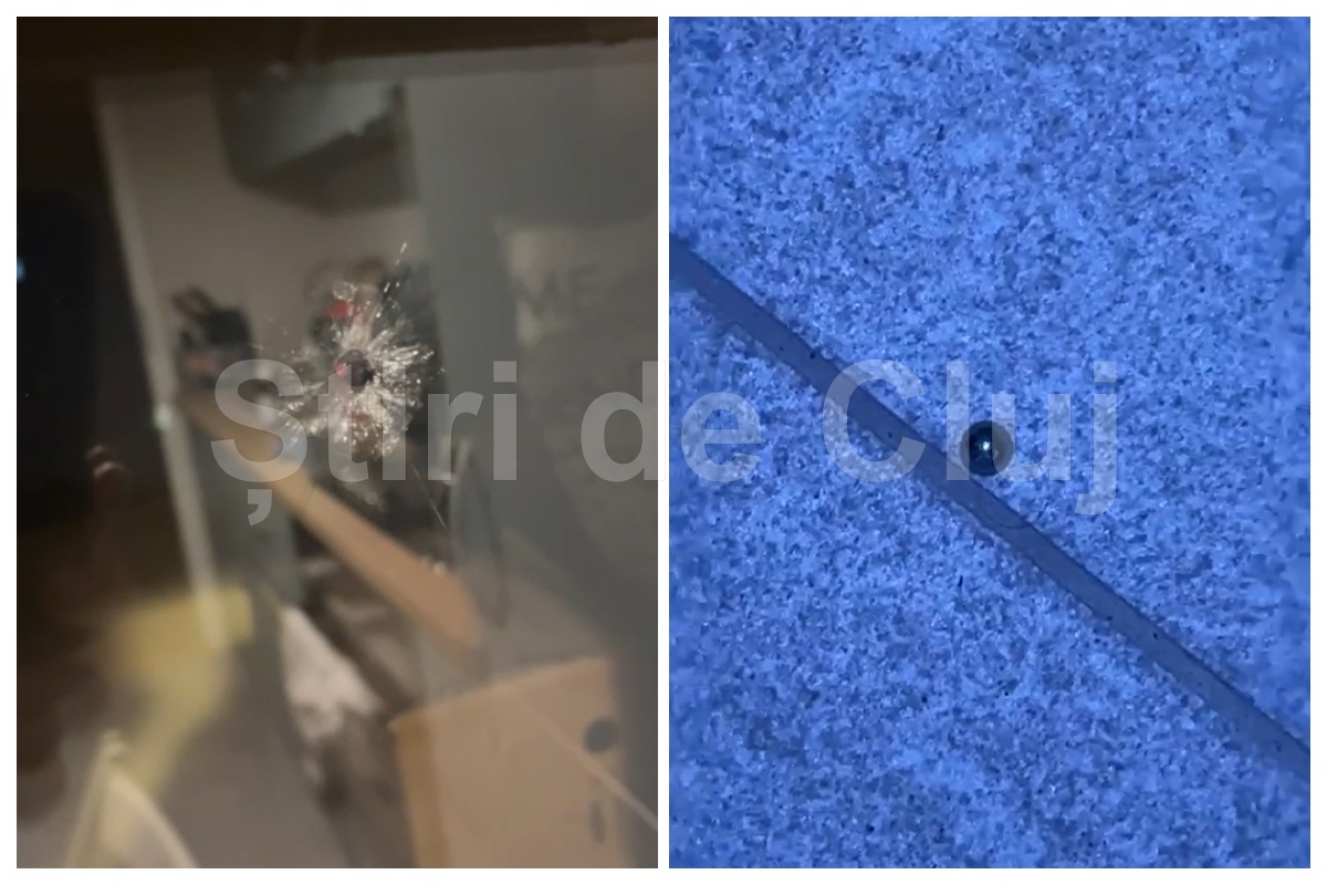 EXCLUSIV. VIDEO Incident periculos în Cluj! A tras cu arma Airsoft și a spart geamurile unui bloc din Mănăștur: „Putea să ne tragă în cap. Facem plângere”