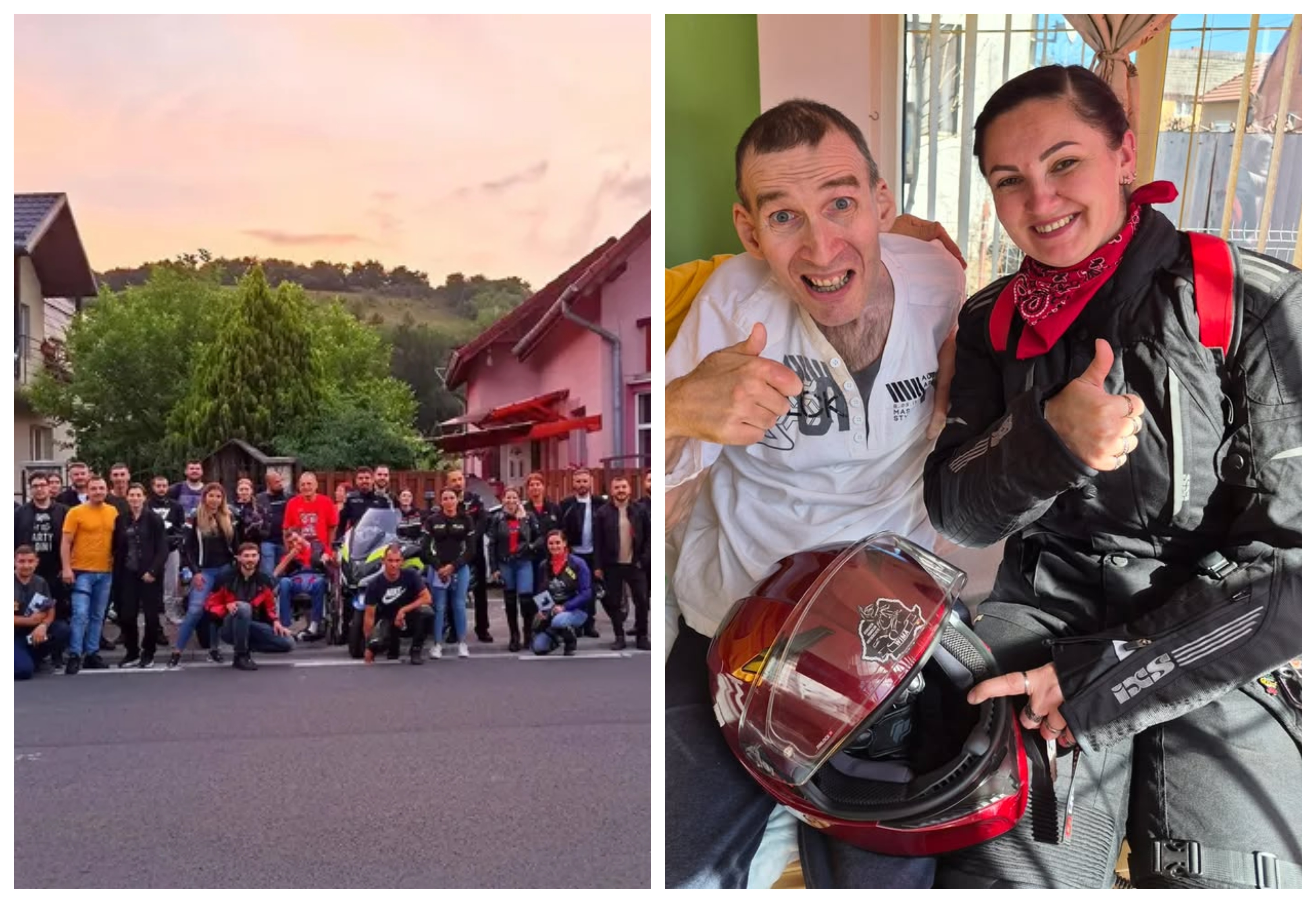 Gest emoționant la Cluj! Zeci de motocicliști se adună pentru Zoli, bikerul aflat la pat după un grav accident: „Nu uităm, ne pasă, suntem uniți”