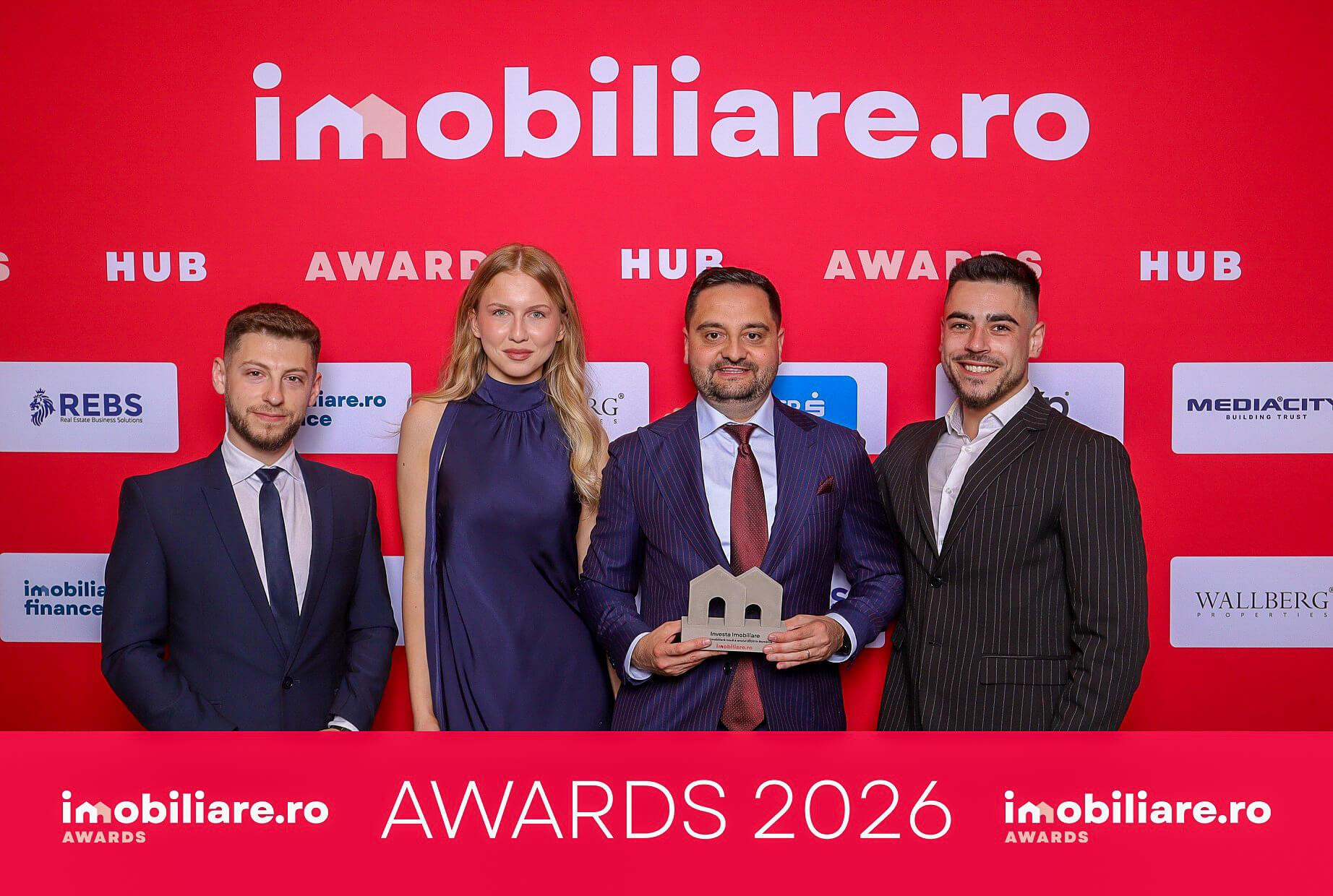 Investa Imobiliare, desemnată „Agenția nouă a anului 2025 în România" la gala Imobiliare.ro Awards. Agenția din Cluj a fost fondată de un broker