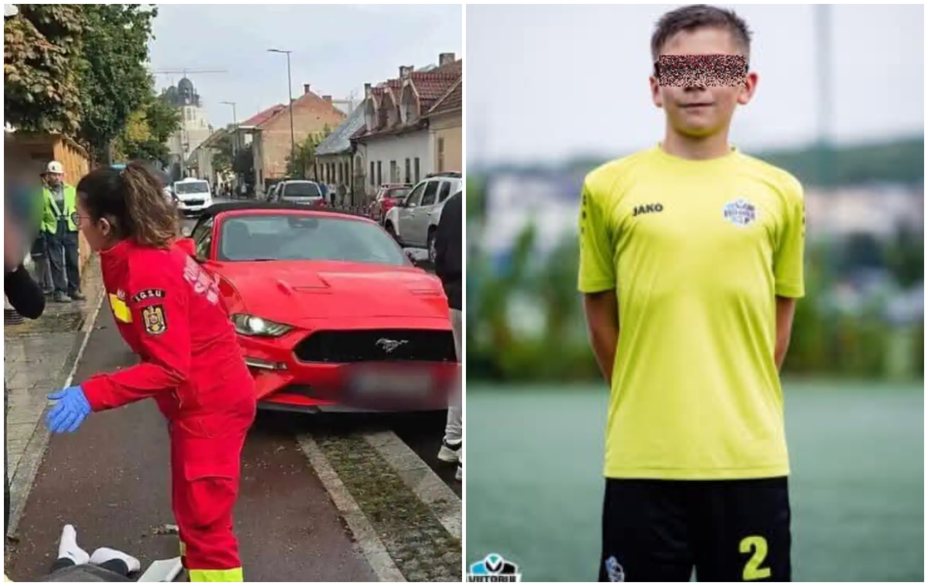 Nu l-au uitat pe Eduard! Copilul lovit pe trotuar în centrul Clujului de un Mustang este încă în recuperare: „Știm că vei lupta la fel cum o faci pe gazon”