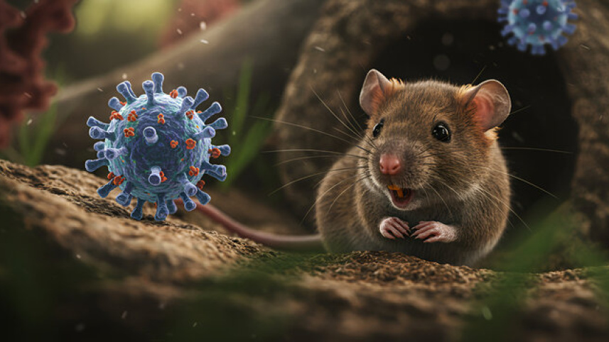 Primul caz confirmat de hantavirus din România. Opt contacți, izolați într-un spital cu peste 300 de pacienți: „Are tulpina asociată șoarecilor”