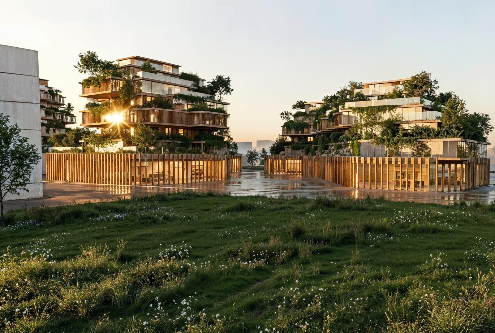 Se poate și în Cluj! Un nou ansamblu imobiliar din Bună Ziua va avea blocuri cu acoperișuri verzi, parcări exclusiv subterane și parcuri între blocuri
