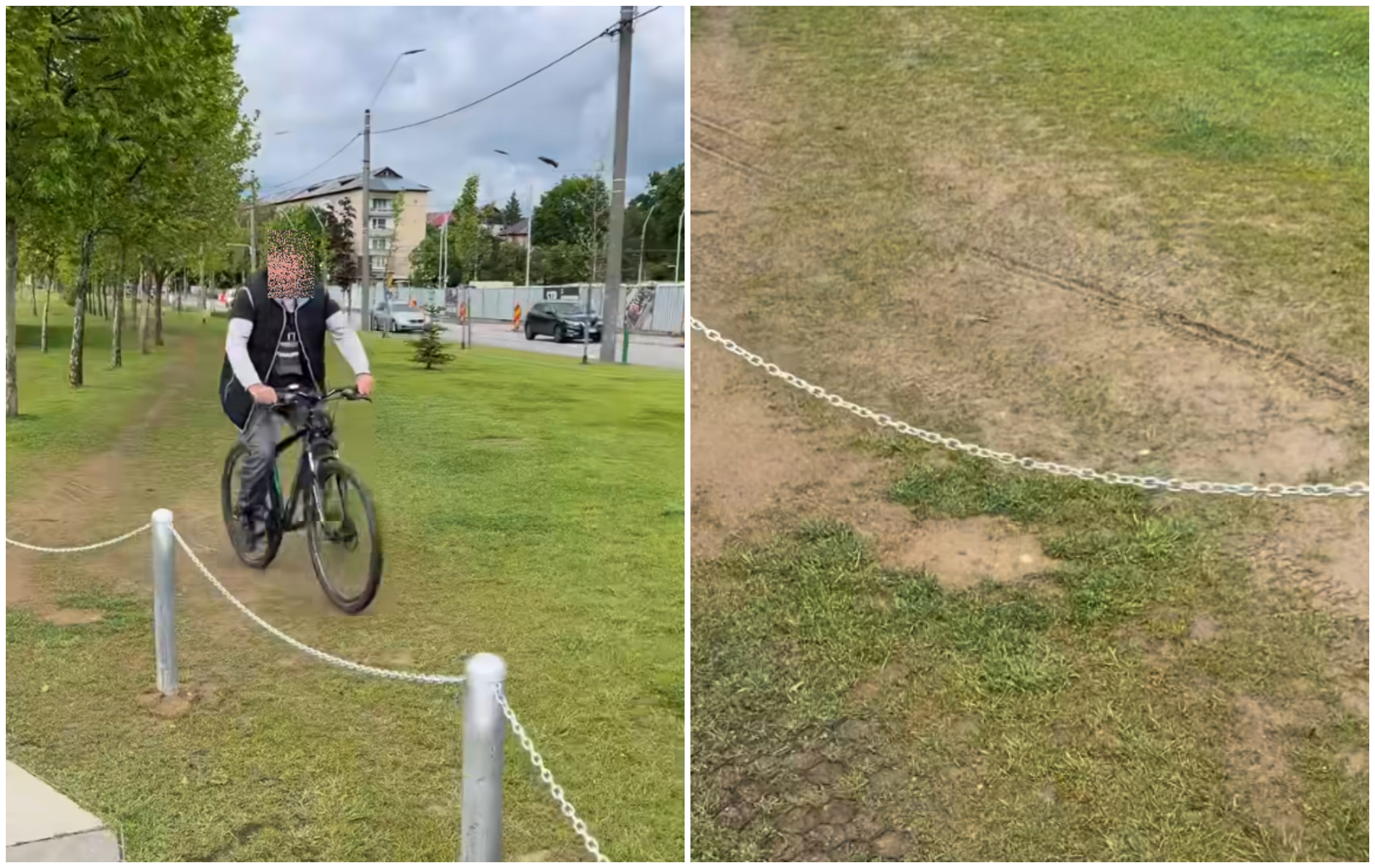 VIDEO. 5 milioane de euro pentru un parc modern, însă oamenii distrug iarba. Un jurnalist îi desființează pe băimăreni: „Nu sunt ca și clujenii”
