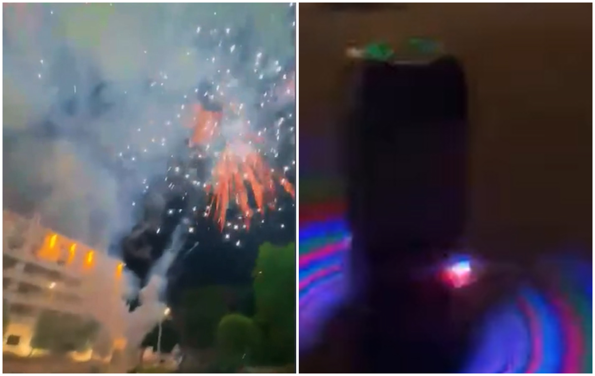 VIDEO. Război psihologic. Fanii olteni au mers noaptea la hotelul lui U Cluj pentru a-i trezi pe jucători. Au folosit boxe și artificii: „No, îi fain?”