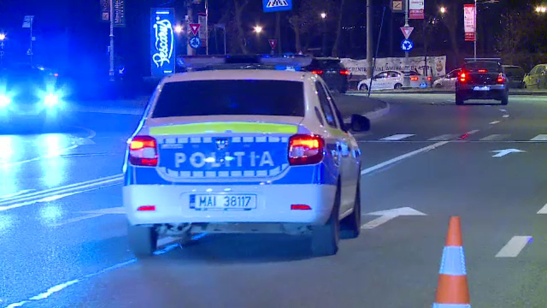 164 km/h pe A3, fără permis și cu trei migranți ilegali în mașină: Cum a fost prins un traficant de oameni în județul Cluj!