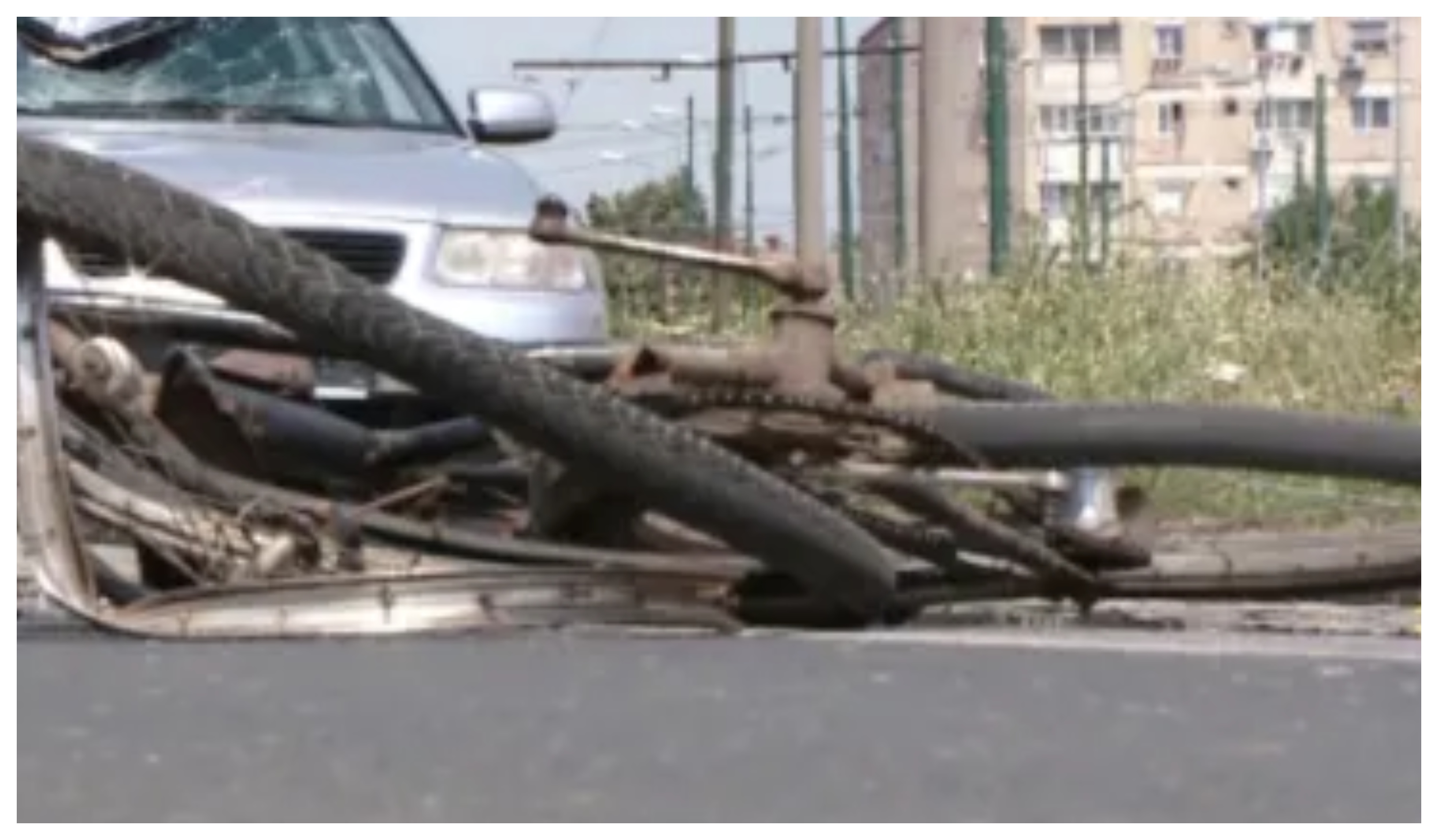 Accident mortal în Cluj! Un biciclist de 68 de ani și-a pierdut viața după impactul cu o mașină