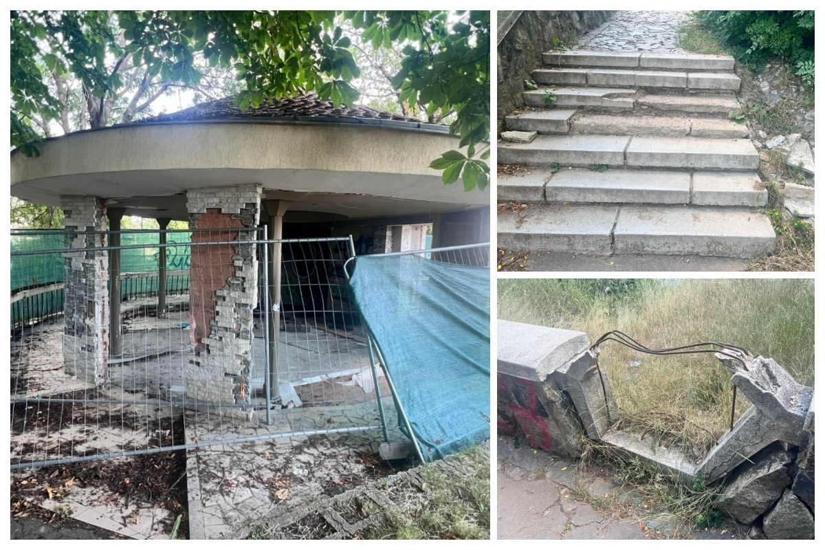 Cetățuia, una dintre locațiile emblematice din Cluj-Napoca, e în stare avansată de degradare: „Cetățuia a ajuns Cetatea Rușinii. Te ferești să nu cazi”