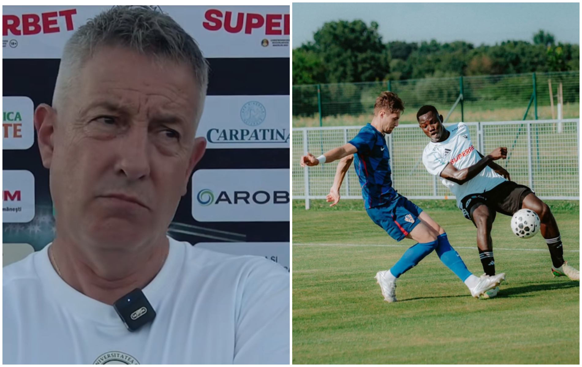Cristiano Bergodi explică eșecul surprinzător cu Croația U19: „Am jucat cu fotbaliști de la Barcelona și Bayern”. Ce le transmite fanilor Universității
