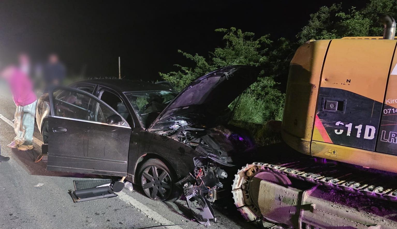 Cum a avut loc accidentul din Cluj în care au fost răniți 5 tineri! Șoferul de 20 de ani era beat și a pierdut controlul într-o curbă