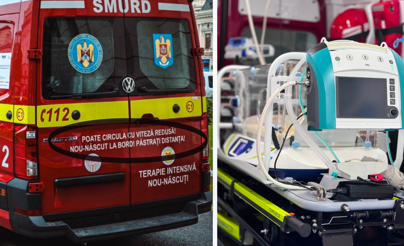 De ce o ambulanță cu girofarul pornit merge încet pe străzile din Cluj: Adevărul din spate i-a lăsat pe toți fără cuvinte