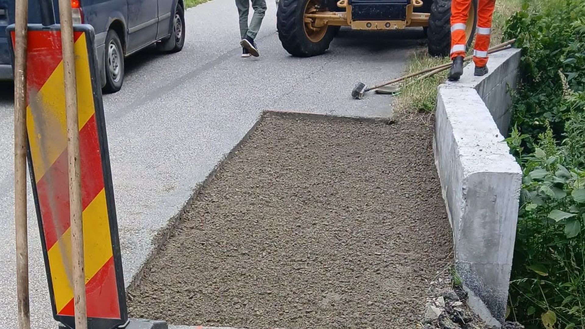 Lucrări importante pe un drum cheie din nord-vestul Clujului: Consiliul Județean intervine pe DJ 109A pentru îmbunătățirea legăturii cu județul Sălaj