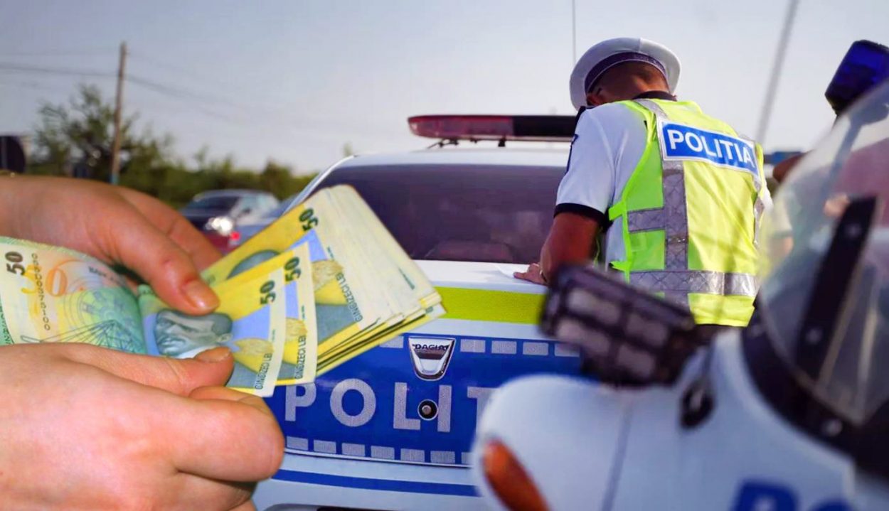 Mită luată de doi polițiști clujeni direct în autospecială! Șoferul, trimis la bancomat în timp ce agenții așteptau cu motorul pornit: „Cum putem rezolva?”