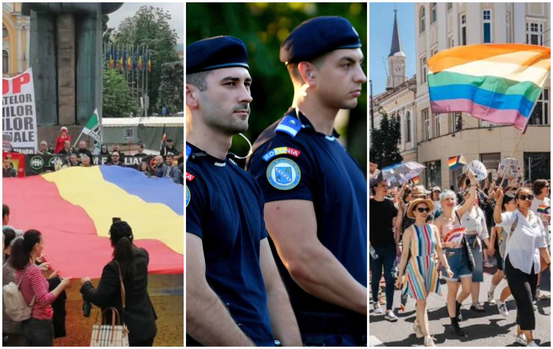 Miting pentru familie înainte de Cluj Pride. Jandarmii dau asigurări că nu există riscuri și avertizează: amenzi de până la 5.000 de lei pentru provocatori