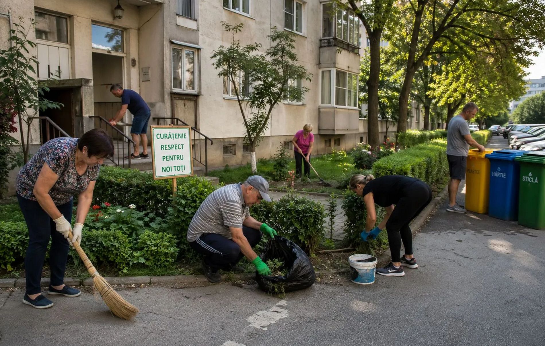 Primăria Cluj-Napoca alocă mai mulți bani pentru concursul „Curățenie Generală”. Numărul premiilor pentru asociațiile de proprietari va crește