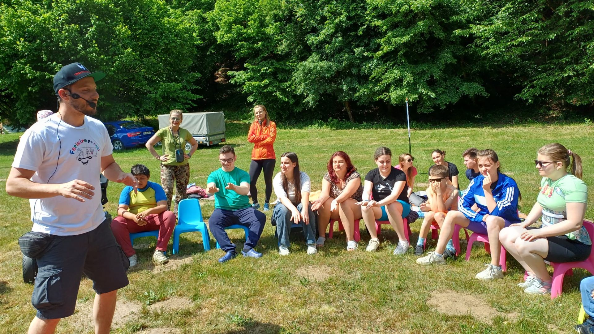 Record la tabăra de sporturi montane din Cluj! Aproape 70 de participanți la ediția dedicată elevilor cu deficiențe de vedere. S-au distrat patru zile