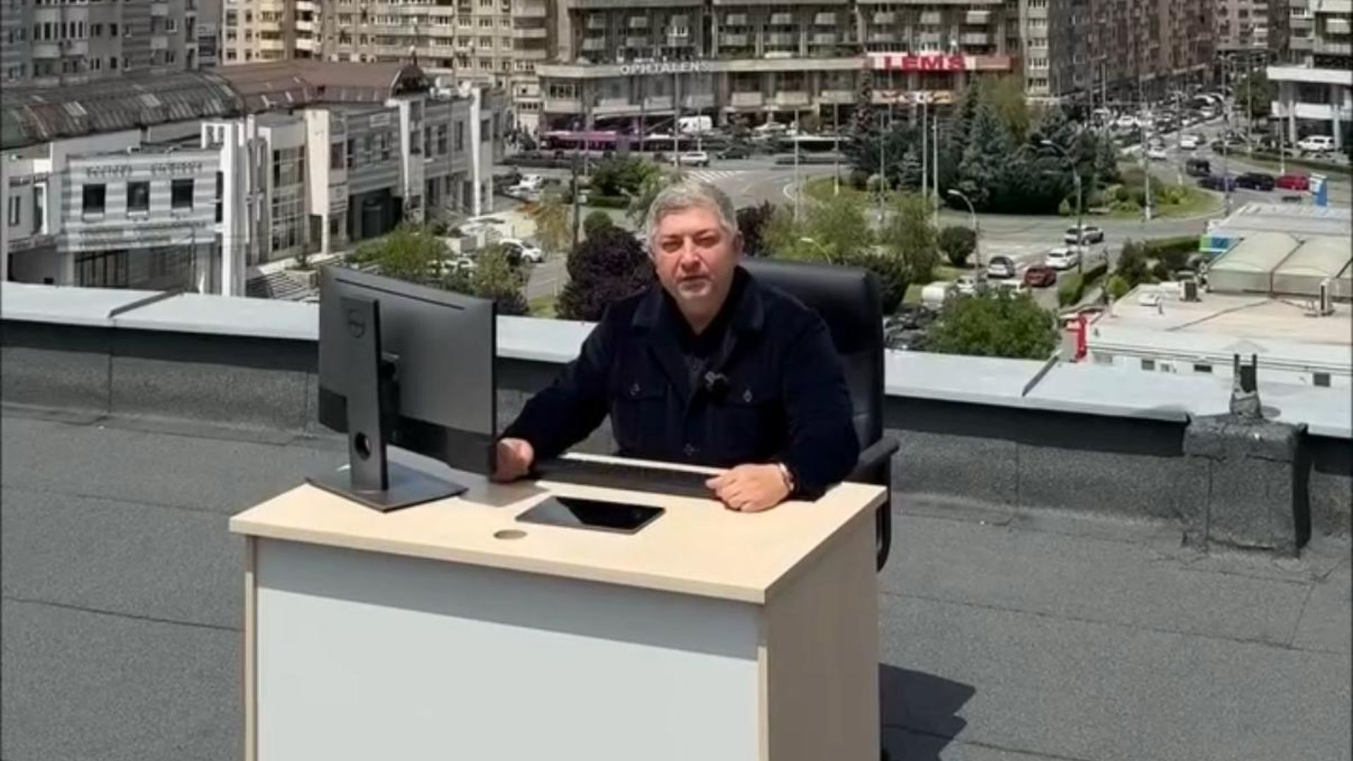 VIDEO. Alin Tișe, mesaj de la înălțime: „Suntem foarte sus. Suntem la un clic distanță de tine!” Clujul se laudă cu o premieră națională