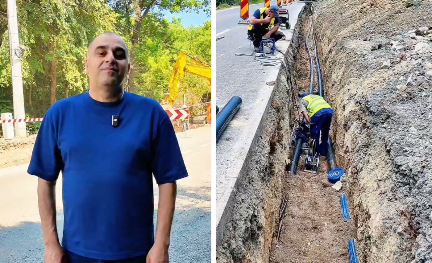 VIDEO. Clujenii care merg spre Făget, pe bicicletă sau pe jos, vor avea în sfârșit un traseu sigur! Ce lucrări se fac pe Drumul Sfântul Ioan