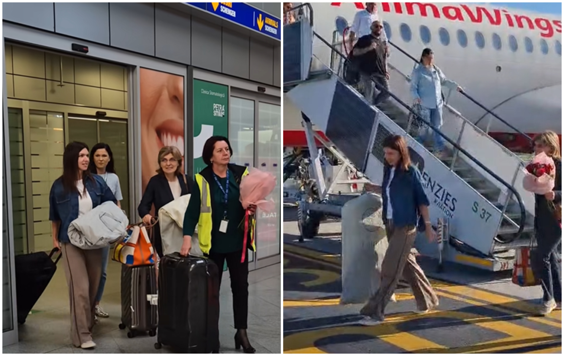 VIDEO. Simona Halep a ajuns la Cluj-Napoca pentru meciul de retragere. Emoție uriașă înaintea unui moment istoric, biletele s-au epuizat