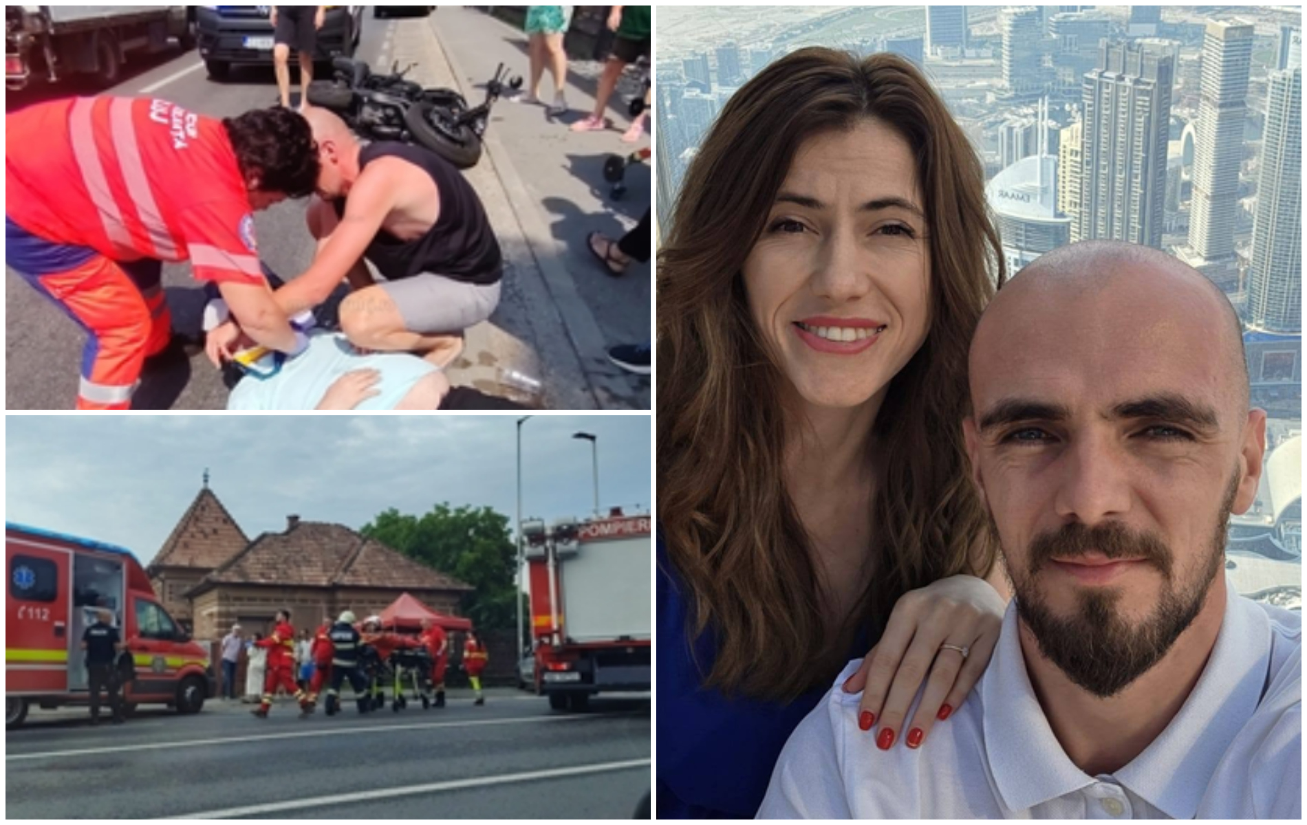 O familie de eroi! Doi medici, soț și soție, au intervenit la două accidente diferite din Florești în mai puțin de 48 de ore. Sunt îngeri cu chip de om!