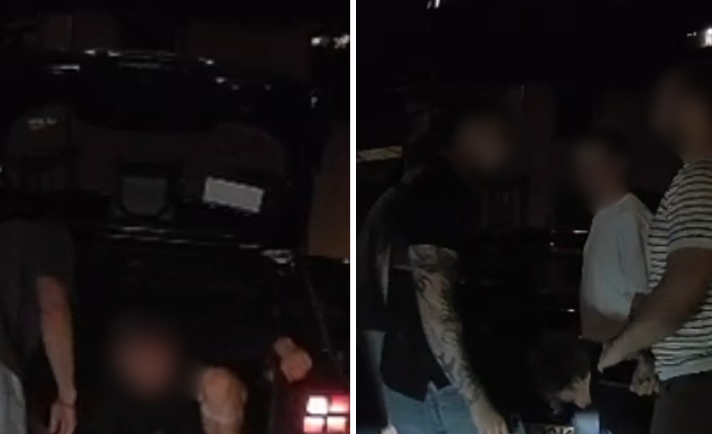 VIDEO. Scene șocante pe Piezișă în Cluj! Un tânăr a ieșit din portbagajul mașinii, în vehicul mai erau 5 persoane: „Dacă punea o frână și făceau accident”
