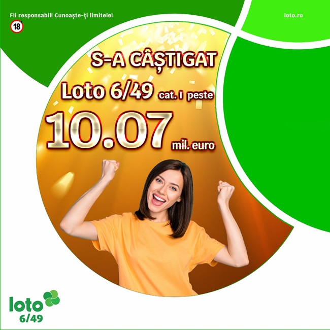 Câștigătoarea marelui premiu în valoare de 10 mil. de euro la LOTO și-a ridicat banii. Cine este și cum a ales numerele câștigătoare
