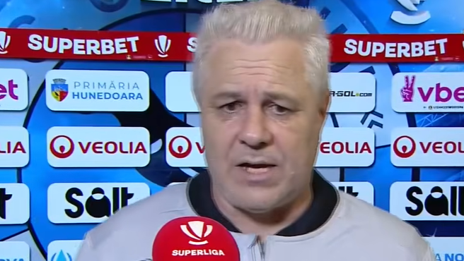 Șumudică, discurs devastator după 0-3 cu Corvinul: „Echipa asta nu există! Parametrii fizici sunt de Divizia C”