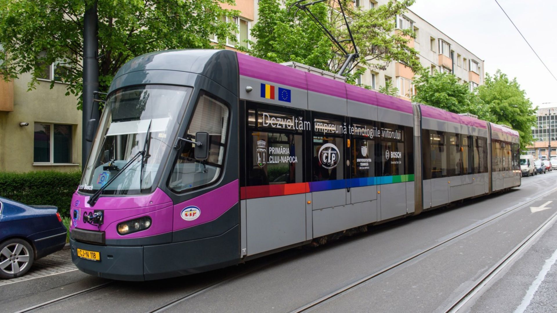 Tramvaiele din Cluj-Napoca, oprite temporar pe o linie! CTP anunță schimbări importante în transportul public, în weekendul 22-23 august