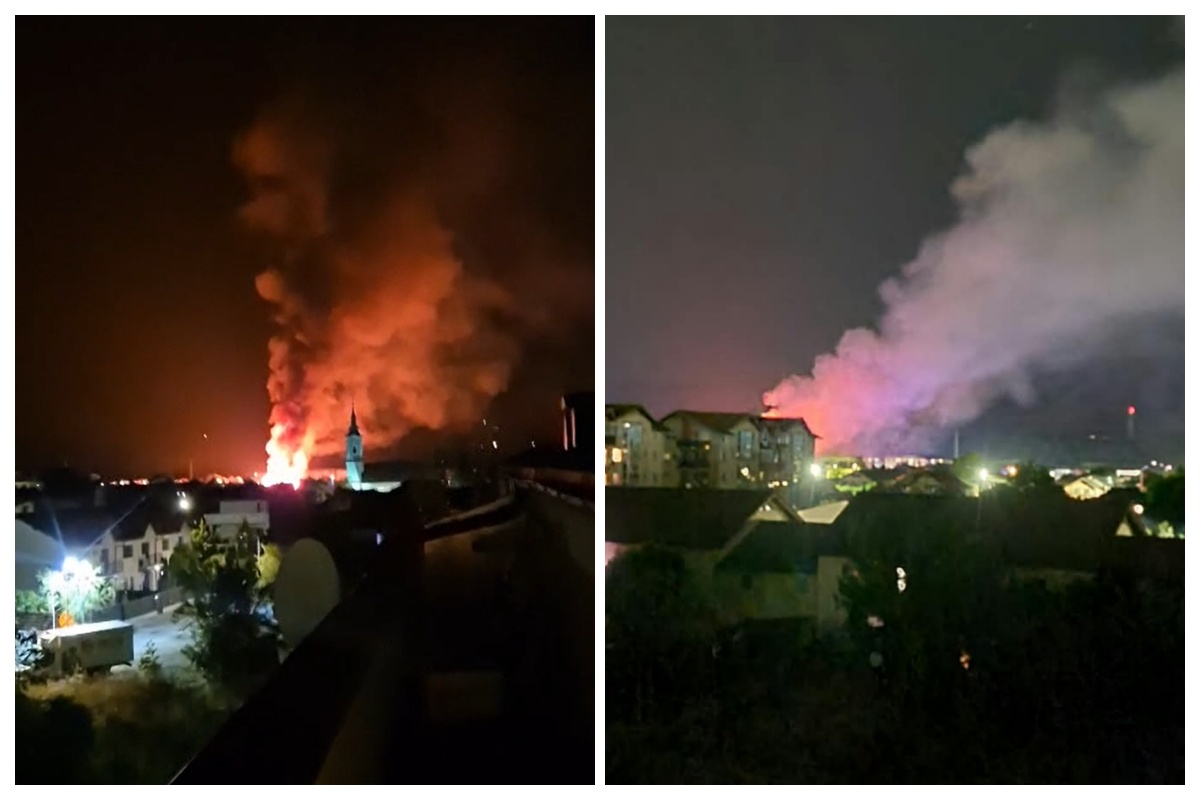 VIDEO. Care a fost cauza incendiului uriaș din Florești: O neglijență a fost suficientă pentru ca focul să facă prăpăd