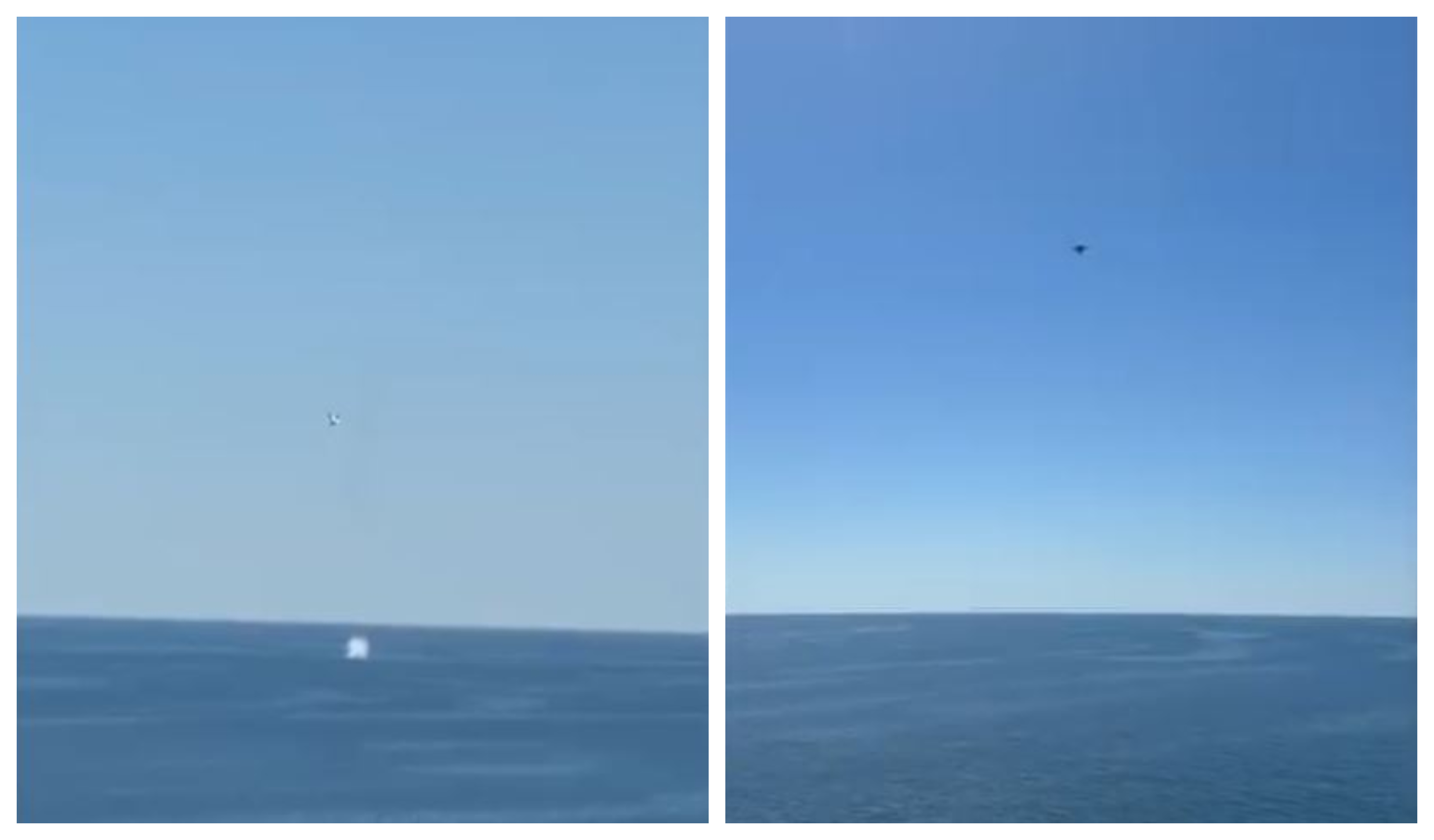 VIDEO. Momentul în care un avion F-16 românesc distruge o dronă marină în Marea Neagră