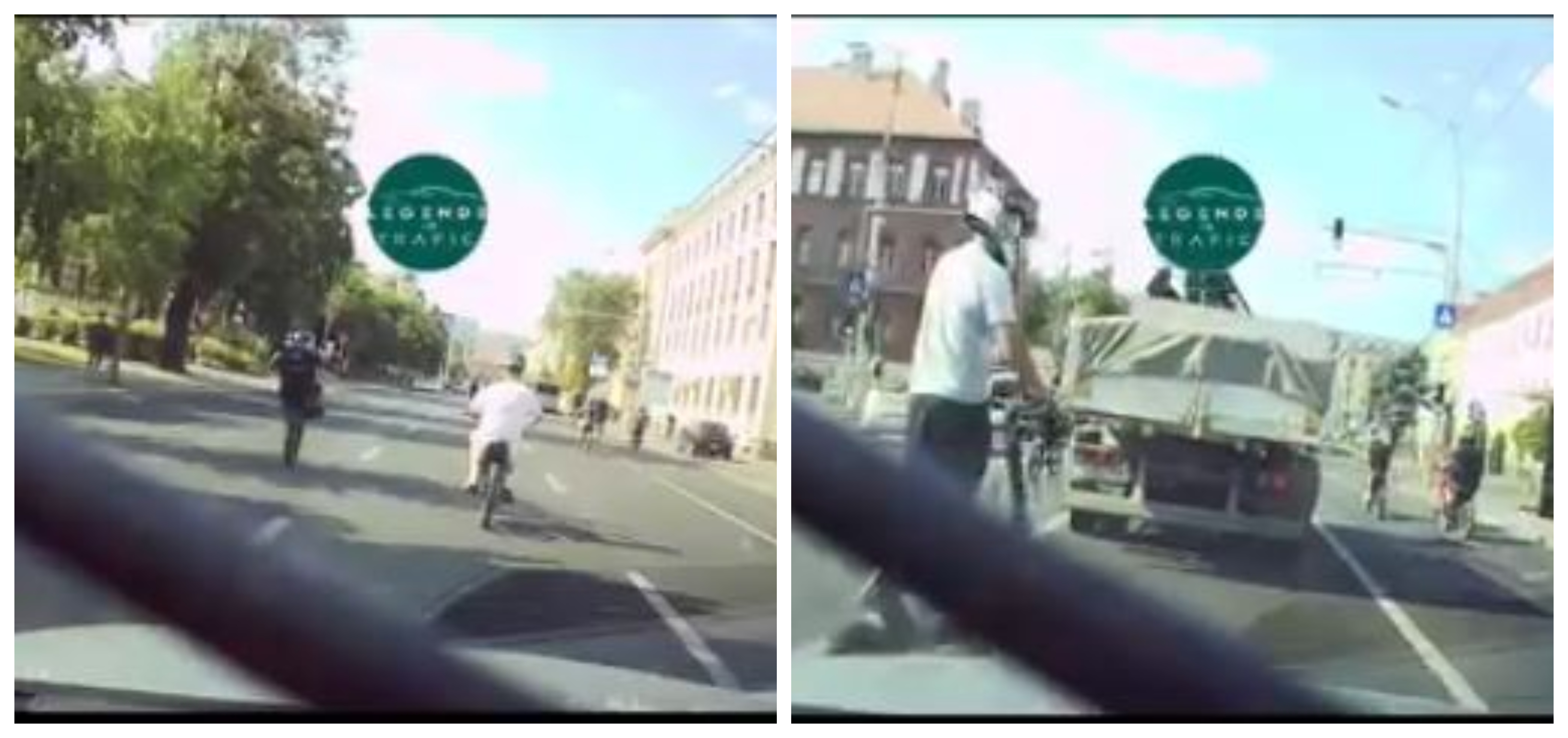VIDEO. Trotinetiștii și motocicliștii, cascadorii pe două roți în centrul Clujului. Șoferii, revoltați de comportamentul tinerilor în trafic